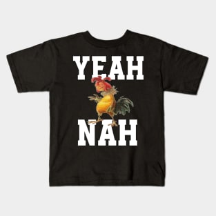 Yeah nah Australian slang Kids T-Shirt